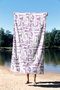Mijölnir Yoga Sunrise 70 Toalla de Playa Multicolor 70 x 130 cm